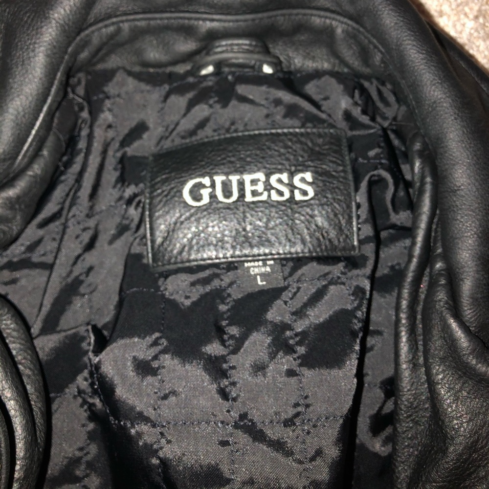 GUESS leather jacket - Picture 2 of 2